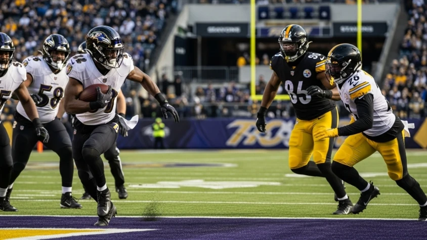 Ravens vs Steelers in Week 18